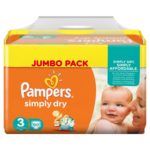 Pampers simply dry